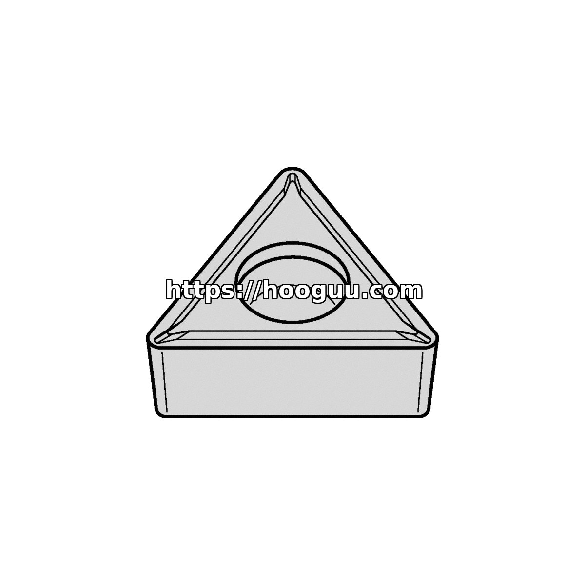 Original Kennametal TCMT432LF Carbide Turning Insert - Triangle | Cast Iron, Aluminum KCU10B TCMT432LF KCU10B