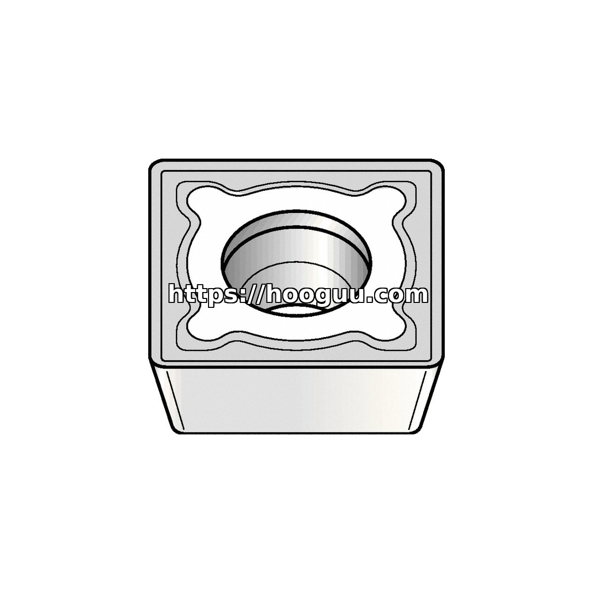 Original Kennametal SPMT3252MF Carbide Turning Insert - Square KCK15B SPMT3252MF KCK15B