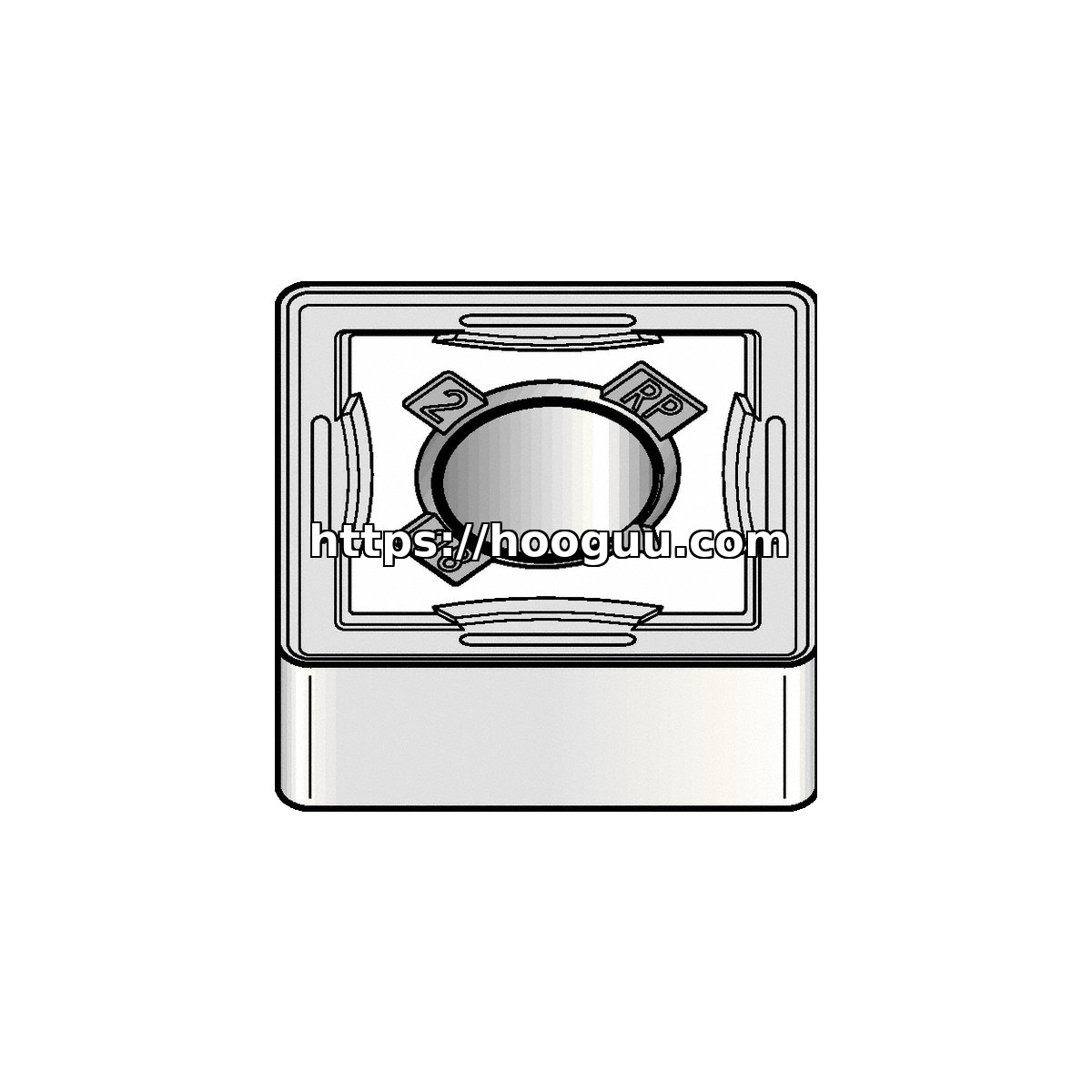 Original Kennametal SNMG544RP Carbide Turning Insert - Square | Cast Iron, Heat-resistant KCM15B SNMG544RP KCM15B