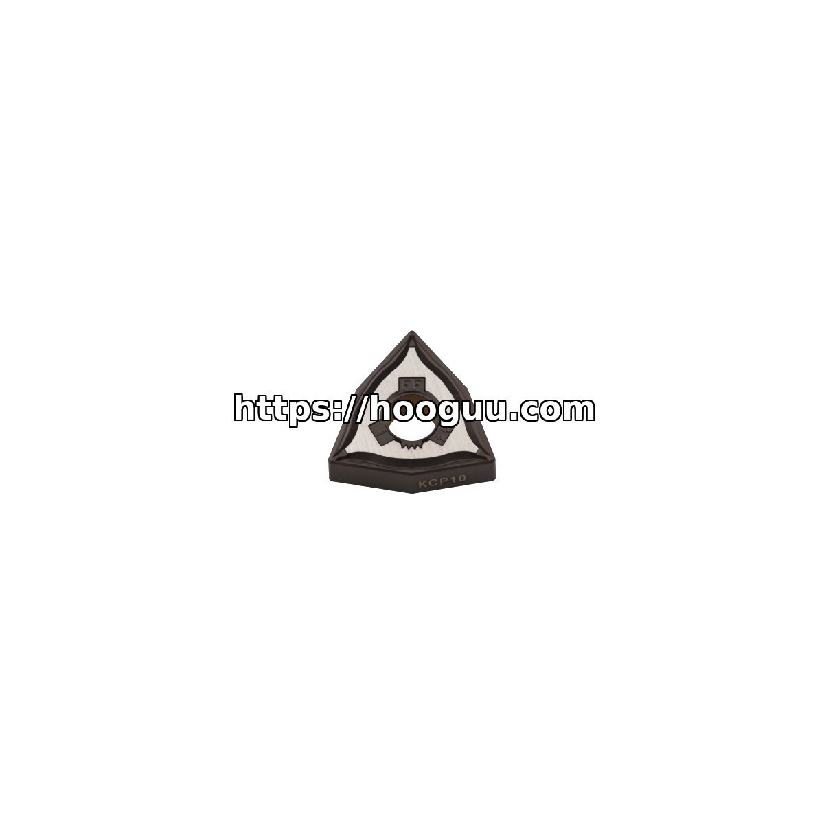 Original Kennametal WNMG431FF Carbide Turning Insert - Trigon 80° KCP10 WNMG431FF KCP10
