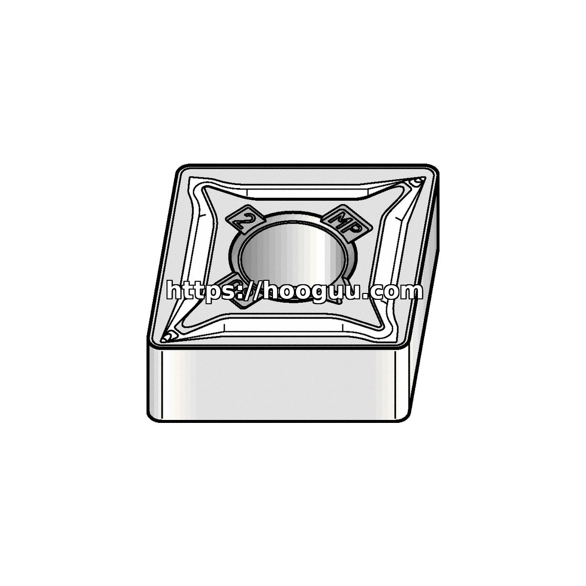 Original Kennametal CNMG431MP Carbide Turning Insert - Diamond 80° KCM35B CNMG431MP KCM35B