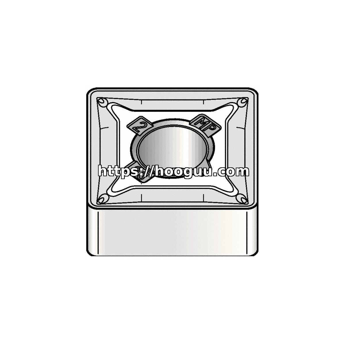 Original Kennametal SNMG643MP Carbide Turning Insert - Square KCM25B SNMG643MP KCM25B