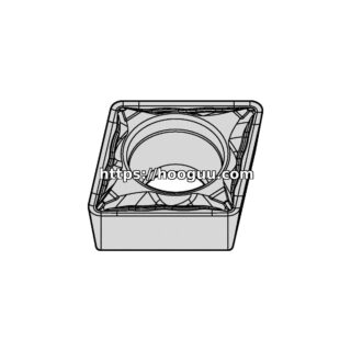 Original Kennametal CPMT21505FP Carbide Turning Insert - Diamond 80° | Steel, Non-ferrous KCU10 CPMT21505FP KCU10