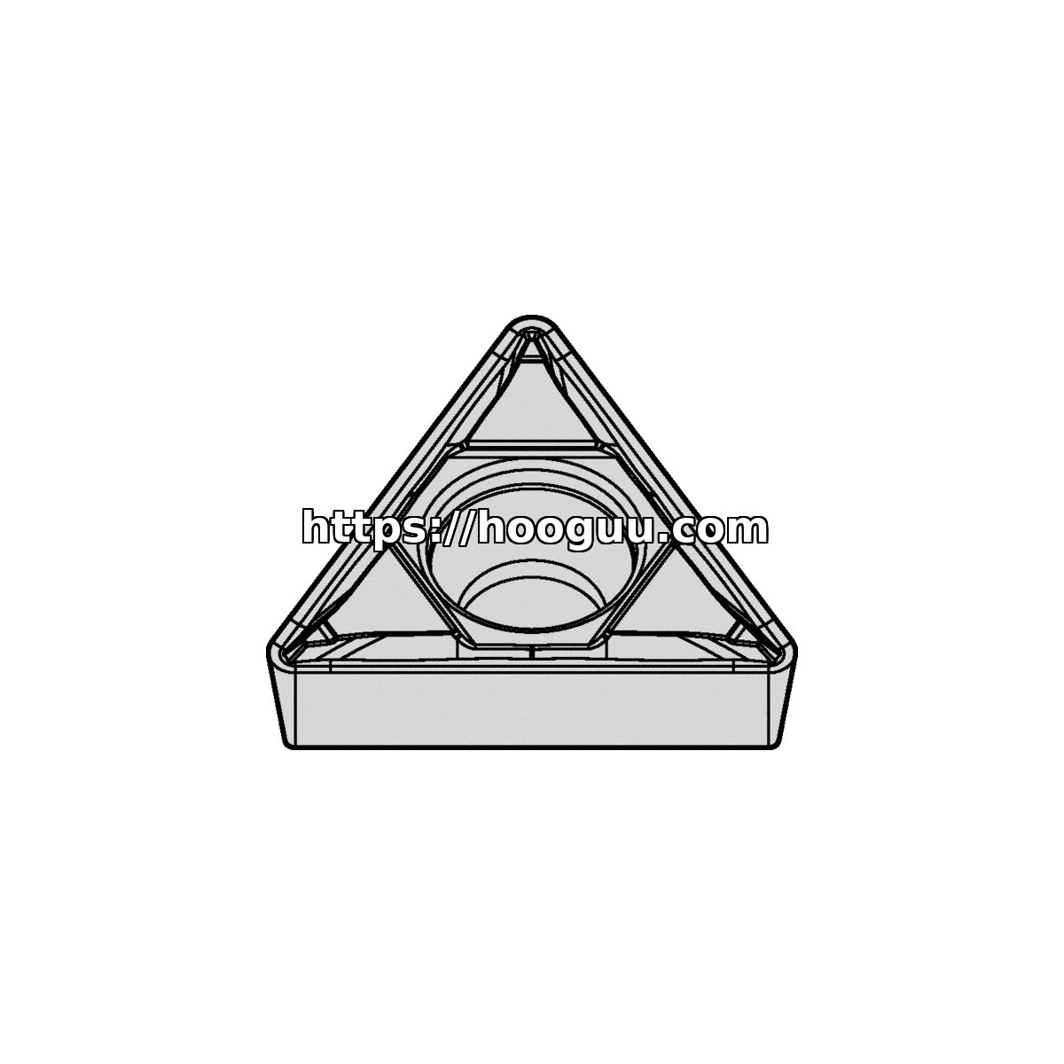 Original Kennametal KC5010 KC5010 Carbide Turning Insert - Parallelogram 55° | Steel & More TCMT221FP TCMT221FP KC5010