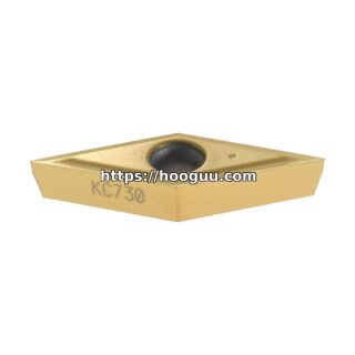 Original Kennametal KC730 KC730 Carbide Turning Insert | Steel, Stainless Steel VBGT220LF VBGT220LF KC730