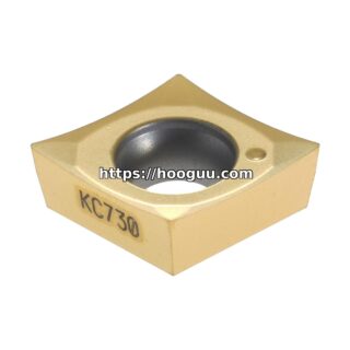 Original Kennametal KC730 KC730 Carbide Turning Insert | Steel, Stainless Steel CCGT32.50.5HP CCGT32.50.5HP KC730