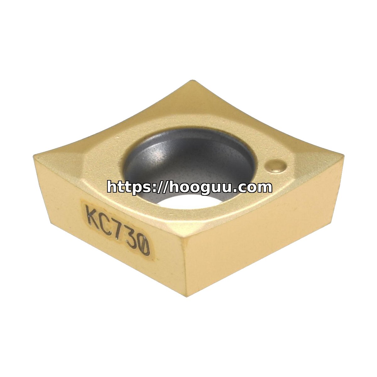 Original Kennametal KC730 KC730 Carbide Turning Insert | Steel, Stainless Steel CCGT32.50.5HP CCGT32.50.5HP KC730