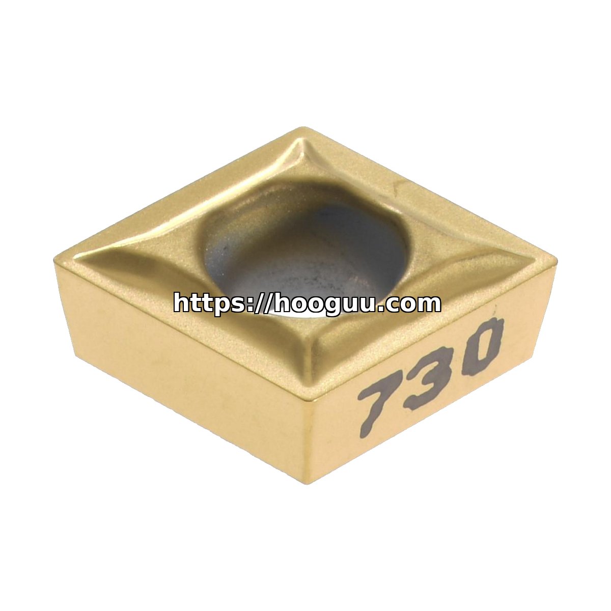 Original Kennametal KC730 KC730 Carbide Turning Insert | Steel, Stainless Steel CCMT21.50.5LF CCMT21.50.5LF KC730