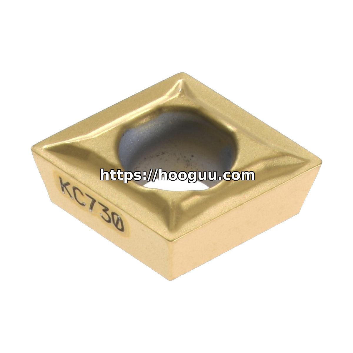 Original Kennametal KC730 KC730 Carbide Turning Insert | Steel, Stainless Steel CPMT21.50.5LF CPMT21.50.5LF KC730