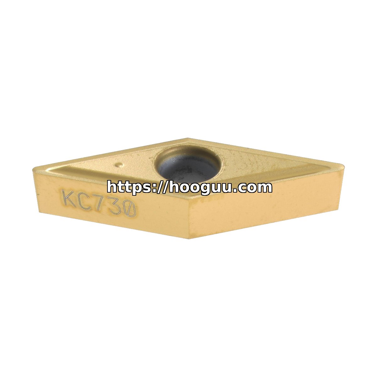 Original Kennametal KC730 KC730 Carbide Turning Insert | Steel, Stainless Steel VBGT221LF VBGT221LF KC730
