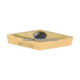 Original Kennametal KC730 KC730 Carbide Turning Insert | Steel, Stainless Steel VBGT220.5LF VBGT220.5LF KC730