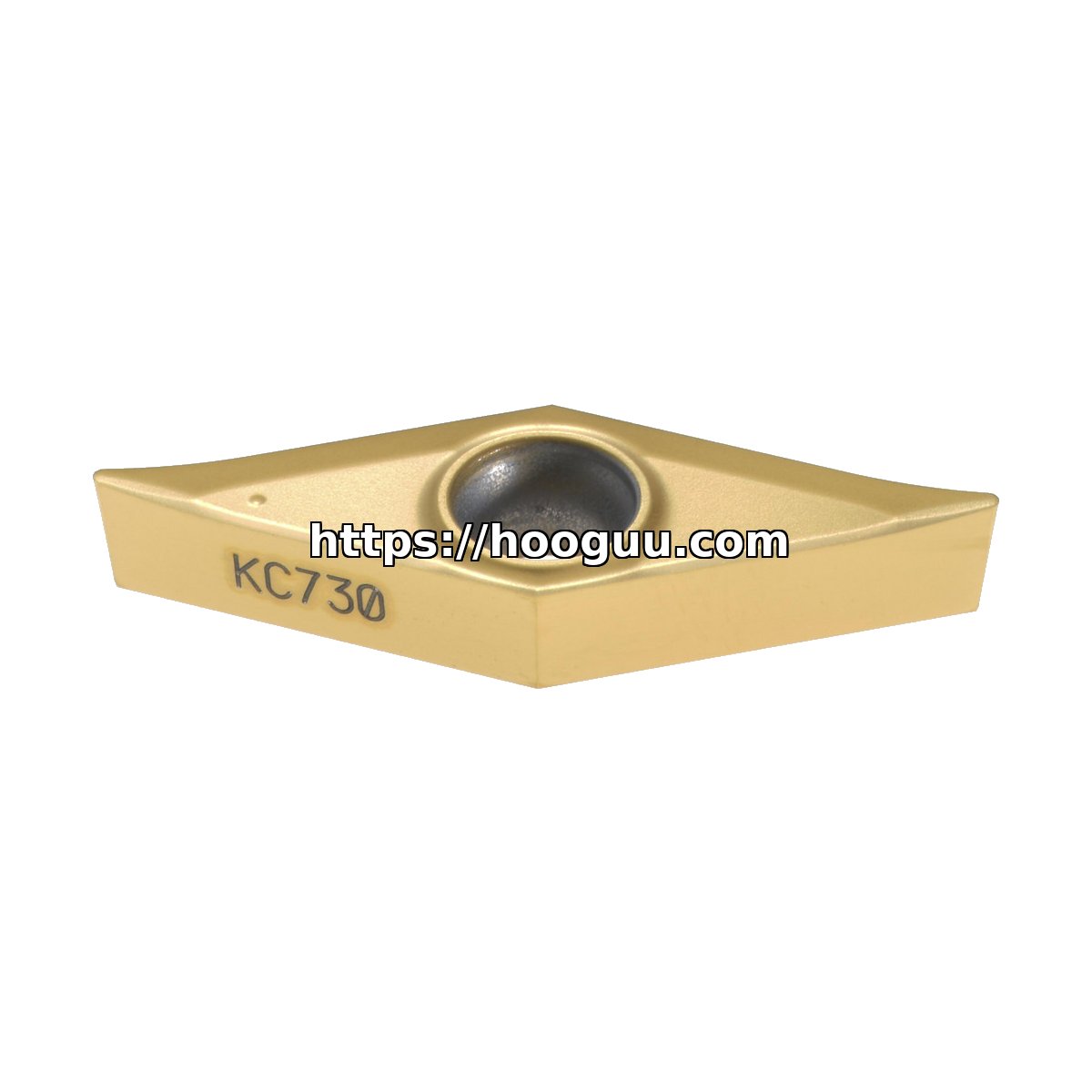 Original Kennametal KC730 KC730 Carbide Turning Insert | Steel, Stainless Steel VBGT331HP VBGT331HP KC730