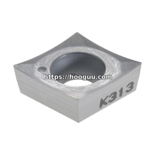 Original Kennametal CCGT32.50.5HP K313 Carbide Turning Insert - Diamond 80° | Steel, Cast Iron, Non-ferrous