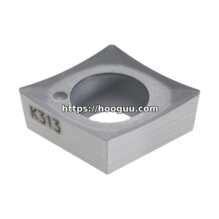 Original Kennametal CCGT32.51HP K313 Carbide Turning Insert - Diamond 80° | Steel & More