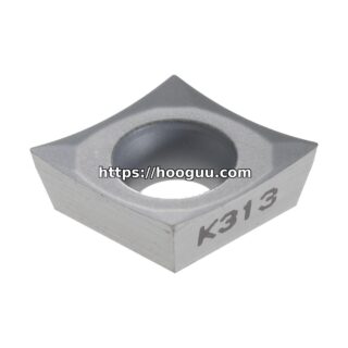 Original Kennametal CPGT32.50.5HP K313 Carbide Turning Insert - Diamond 80° | Cast Iron, Heat-resistant