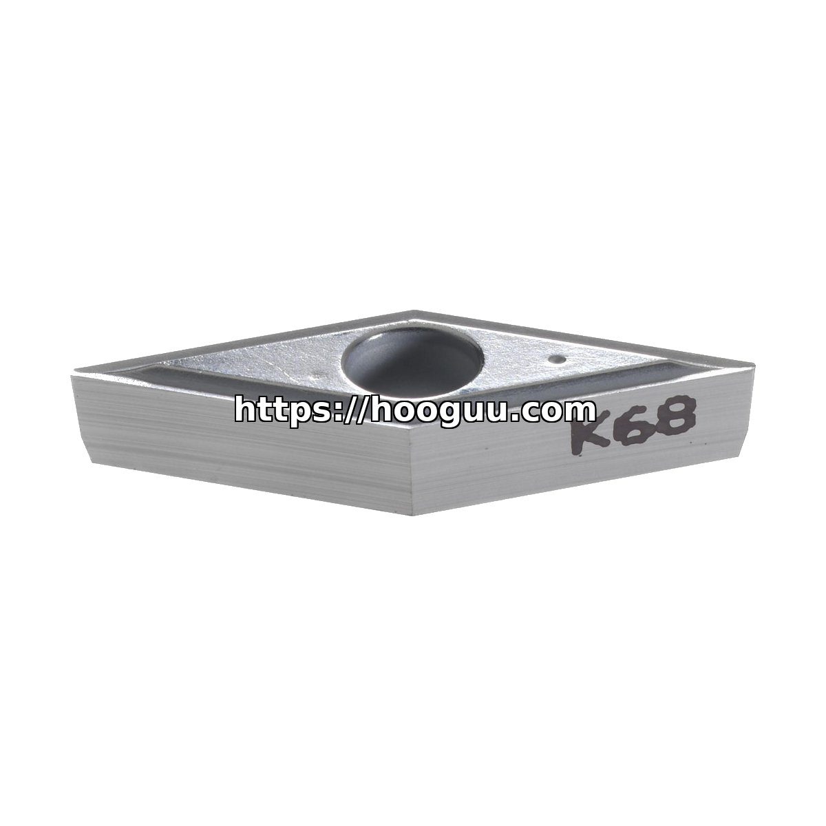 Original Kennametal VBGT220.5LF Carbide Turning Insert - Diamond 35° | Non-ferrous K68 VBGT220.5LF K68