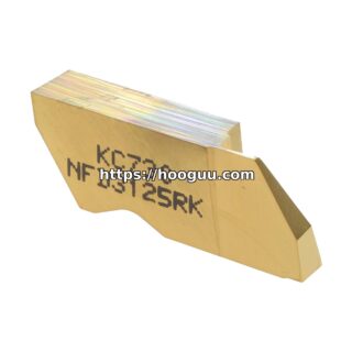 Original Kennametal KC730 KC730 Carbide Grooving/Parting Insert | Steel, Stainless Steel NFD3125RK NFD3125RK KC730