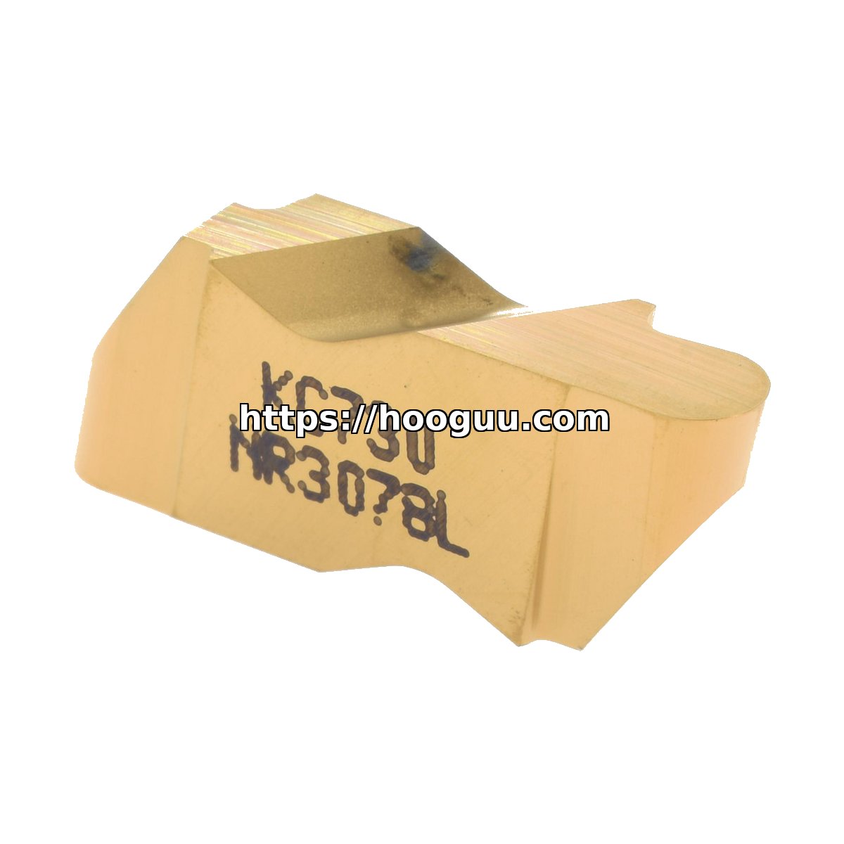 Original Kennametal KC730 KC730 Carbide Grooving/Parting Insert | Cast Iron, Non-ferrous NR3078L NR3078L KC730