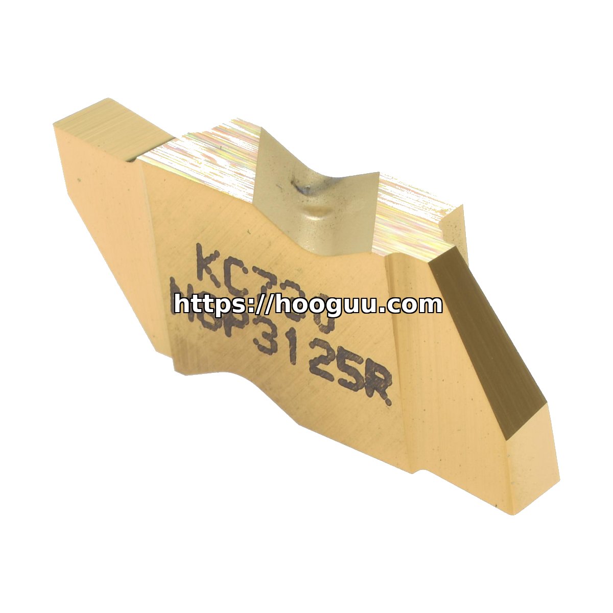 Original Kennametal KC730 KC730 Carbide Grooving/Parting Insert | Steel, Stainless Steel NGP3125R NGP3125R KC730