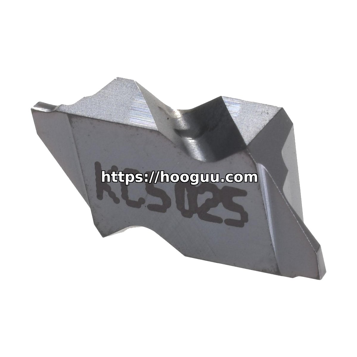 Original Kennametal KC5025 KC5025 Carbide Grooving/Parting Insert - Parallelogram 55° | Titanium, Non-ferrous NG2031RK NG2031RK KC5025