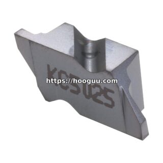 Original Kennametal KC5025 KC5025 Carbide Grooving/Parting Insert - Parallelogram 55° | Titanium, Non-ferrous NG2041R NG2041R KC5025