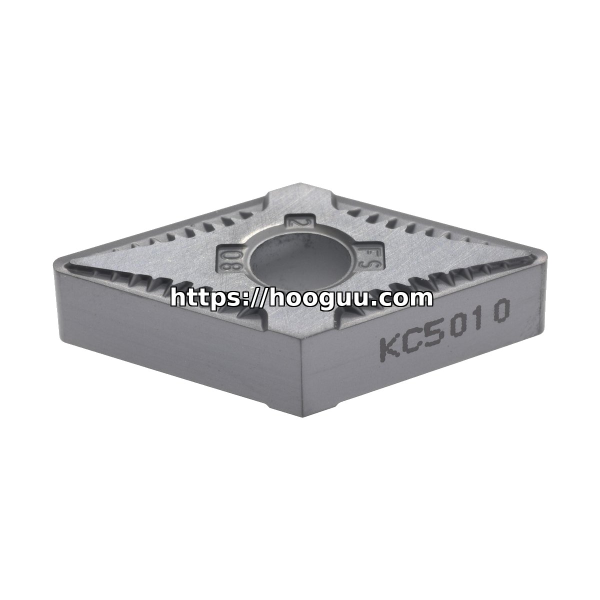 Original Kennametal KC5010 KC5010 Carbide Turning Insert - Parallelogram 55° | Steel & More DNGG432FS DNGG432FS KC5010