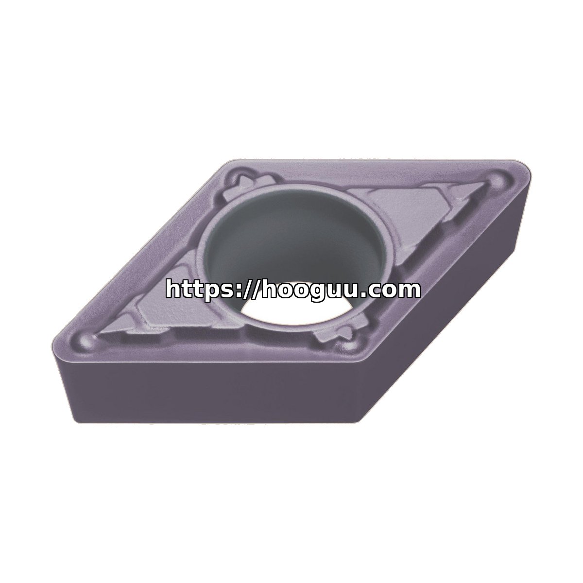Original Mitsubishi DCMT32.51MV Carbide Turning Insert - Diamond 55° | Steel VP45N DCMT32.51MV VP45N