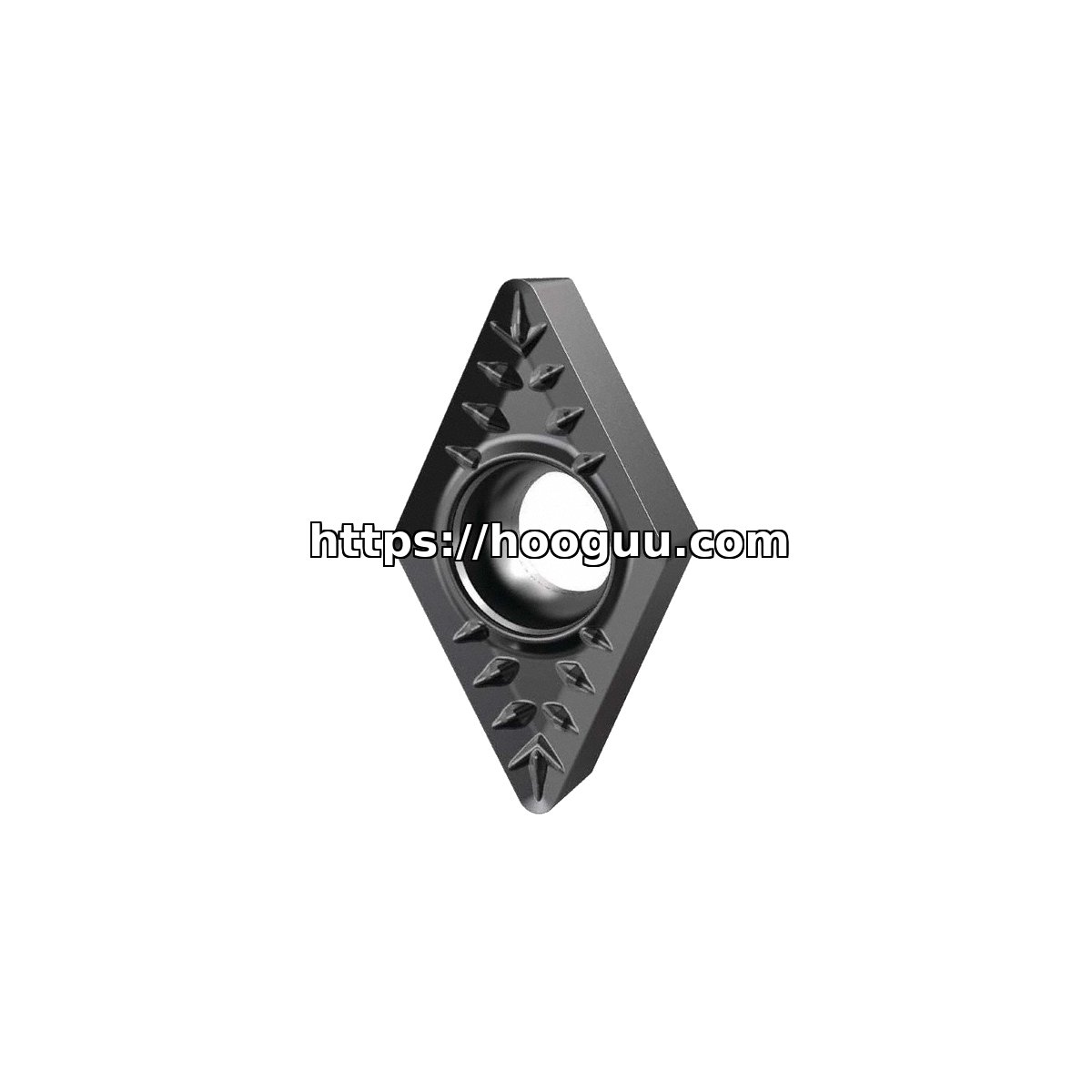 Original Kennametal DCMT3251MP Carbide Turning Insert - Diamond 55° KCS10B DCMT3251MP KCS10B