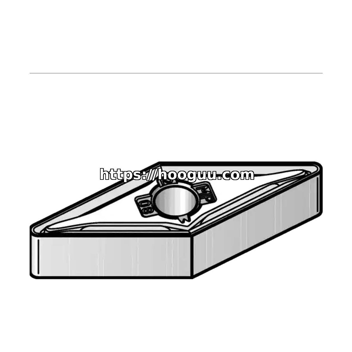 Original Kennametal VNMG332MP Carbide Turning Insert - Diamond 35° KCS10B VNMG332MP KCS10B