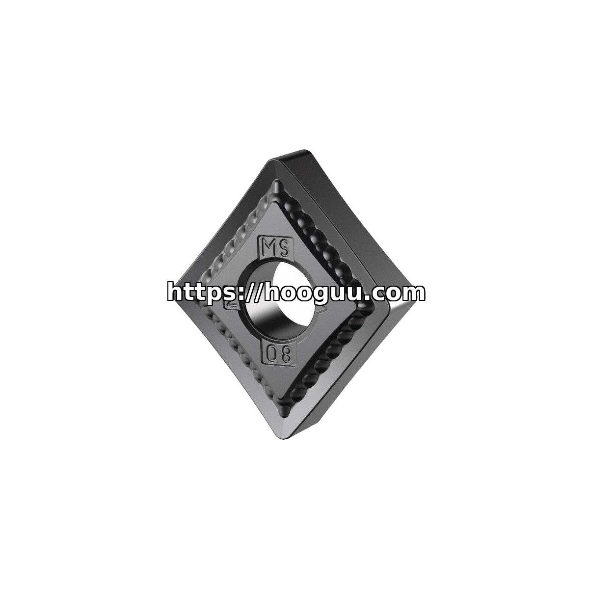 Original Kennametal CNMG4302MS Carbide Turning Insert - Diamond 80° | Steel, Stainless Steel KCU10B CNMG4302MS KCU10B