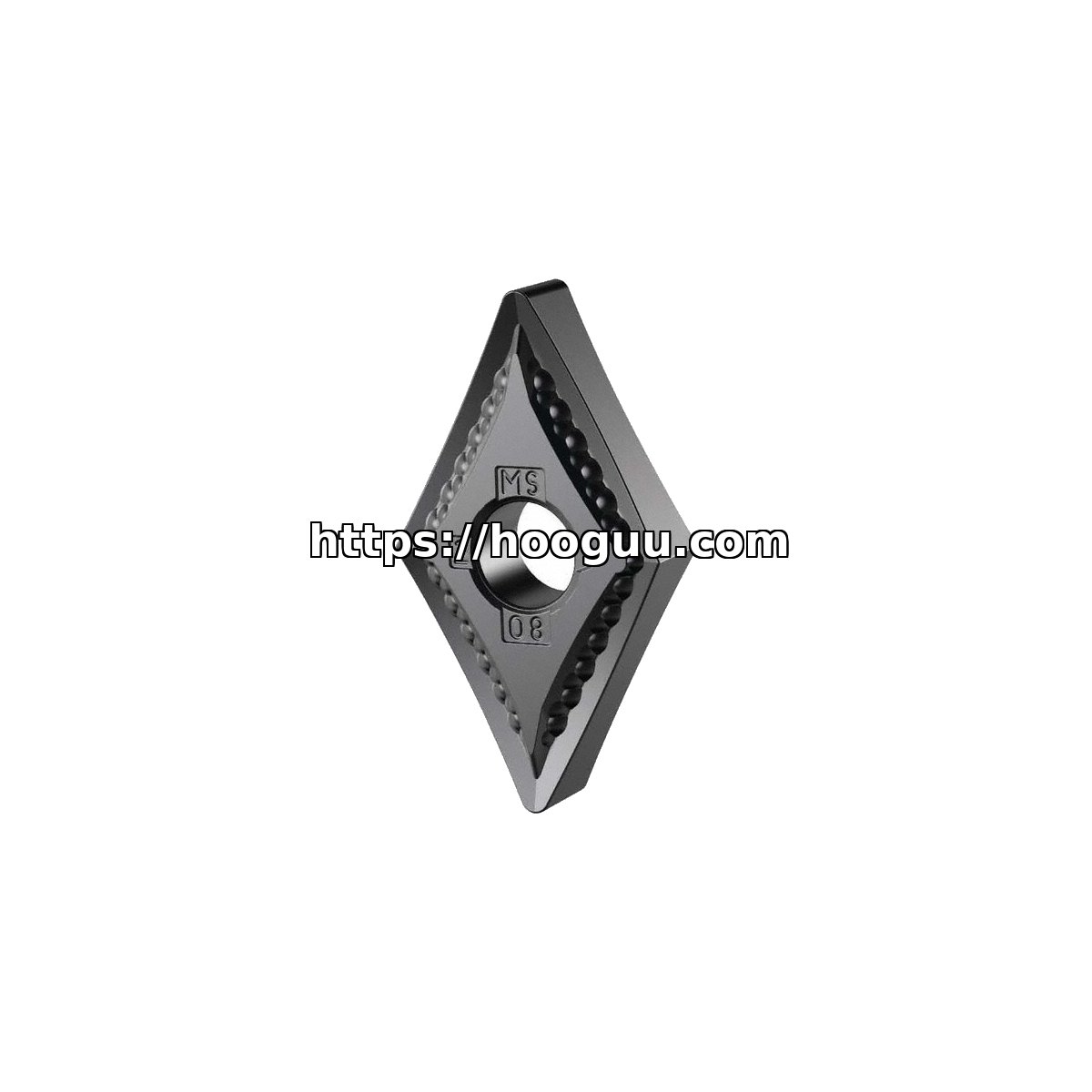 Original Kennametal DNMG4302MS Carbide Turning Insert - Diamond 55° KCU10B DNMG4302MS KCU10B