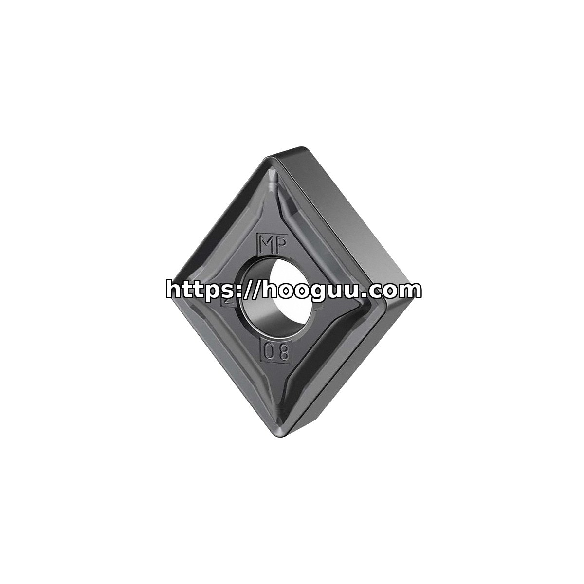 Original Kennametal CNGG432FS Carbide Turning Insert - Diamond 80° | Non-ferrous KCS10B CNGG432FS KCS10B