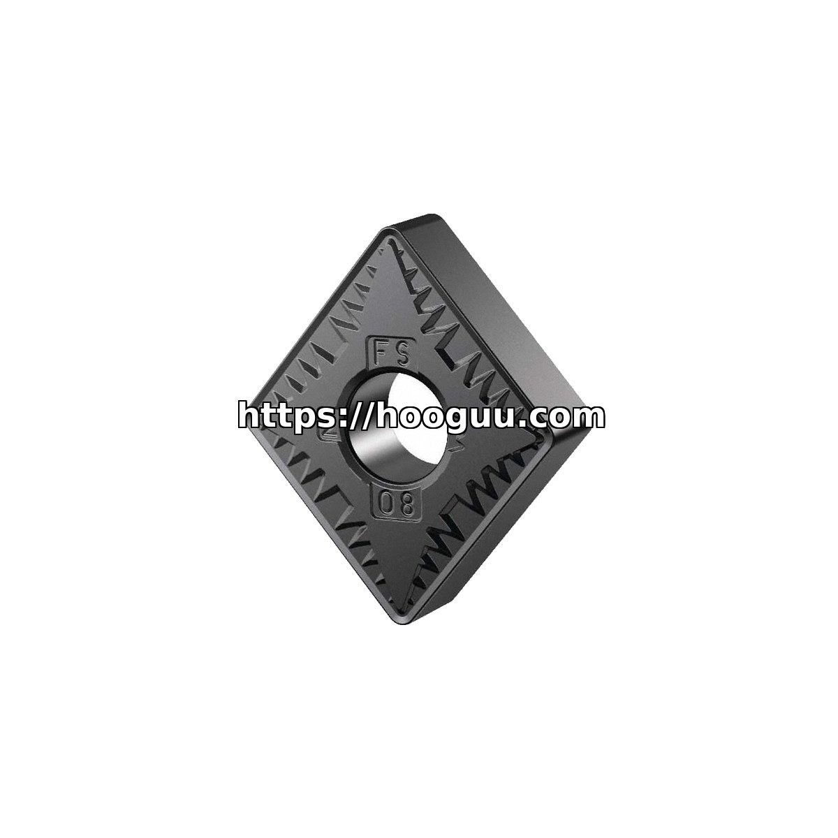 Original Kennametal CNGG4305FS Carbide Turning Insert - Diamond 80° | Steel, Stainless Steel KCU10B CNGG4305FS KCU10B