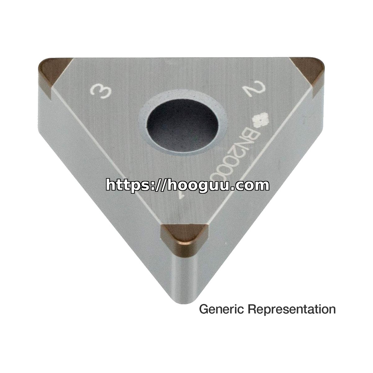 Original Sumitomo 3NUTNGA333 BN7000 Carbide Turning Insert | Steel & More