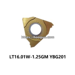 Original ZCC-CT LT16.01W-1.25GM YBG201 Carbide Insert - Rectangle | Steel (10 PCS)