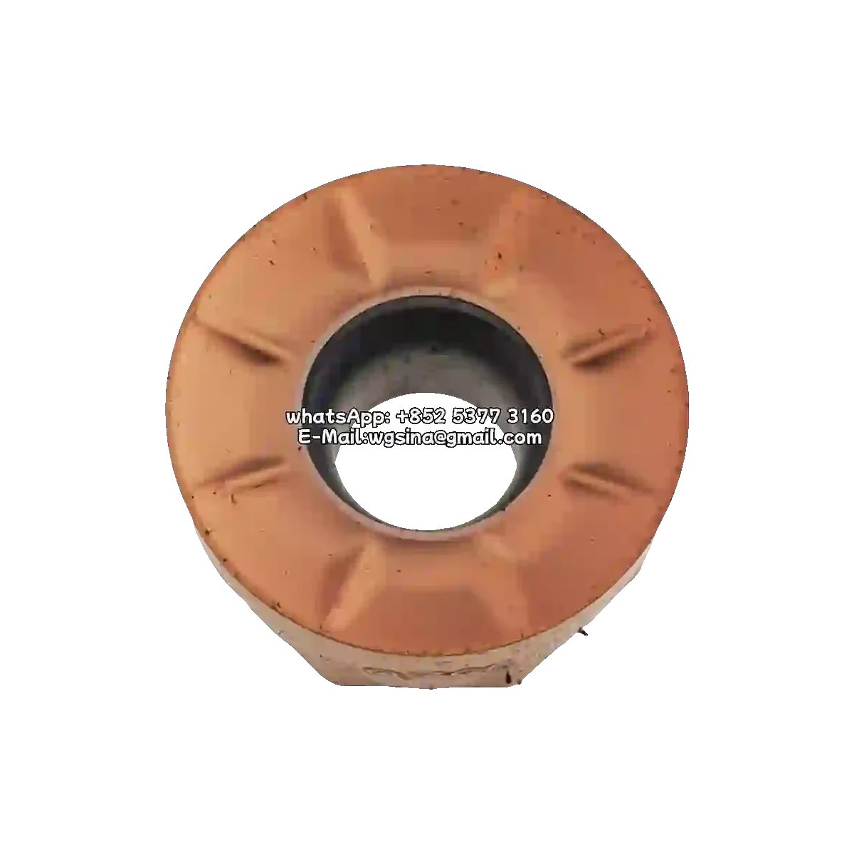 Original ZCC-CT RCKT1606MO-NM YB9320 Carbide Insert - Round | Steel, Cast Iron, Carbon Steel (10 PCS)