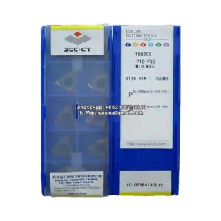 Original ZCC-CT RT16.01N-1.75GMB YBG202 Carbide Insert - Round | Steel (10 PCS)