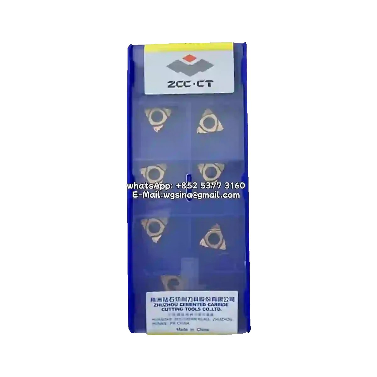 Original ZCC-CT RT11.01N-0.50GM YBG201 Carbide Insert - Round | Steel & More (10 PCS)