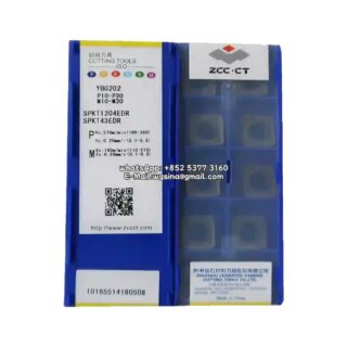 Original ZCC-CT SPKT1204EDR-YBG202 YBG202 Carbide Insert - Square | Steel & More (10 PCS)