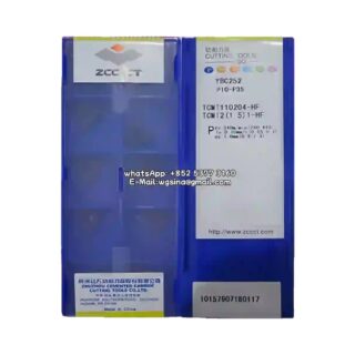 Original ZCC-CT TCMT110204-HF YBC252 Carbide Insert - Triangle | Steel (10 PCS)