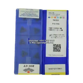Original ZCC-CT TCMT110204-HM YBC252 Carbide Insert - Triangle | Steel & More (10 PCS)