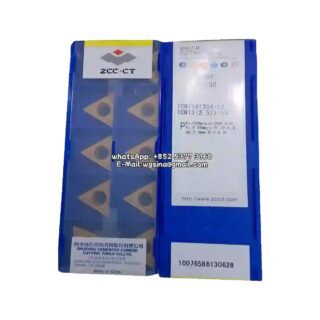 Original ZCC-CT TCMT16T304-52 YBC251 Carbide Insert - Triangle | Steel (10 PCS)