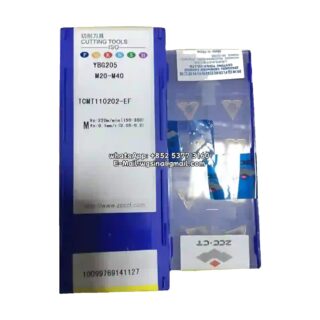 Original ZCC-CT TCMT110202-EF YBG205 Carbide Insert - Triangle | Steel, Heat-resistant (10 PCS)