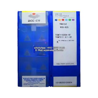 Original ZCC-CT TCMT110204-HF YBD152 Carbide Insert - Triangle | Steel, Cast Iron (10 PCS)