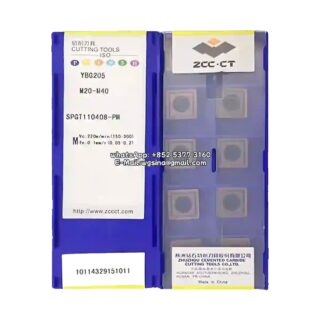Original ZCC-CT SPGT110408-PM YBG205 Carbide Insert - Square | Steel & More (10 PCS)