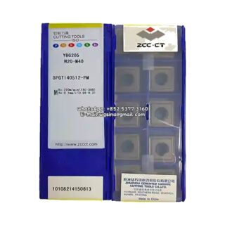 Original ZCC-CT SPGT140512-PM YBG205 Carbide Insert - Square | Steel & More (10 PCS)
