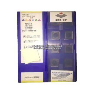 Original ZCC-CT SPGT110408-PM YBG212 Carbide Insert - Square | Steel & More (10 PCS)