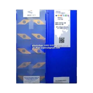 Original ZCC-CT VBMT160408-HM YBC251 Carbide Insert - Diamond 35° | Steel (10 PCS)