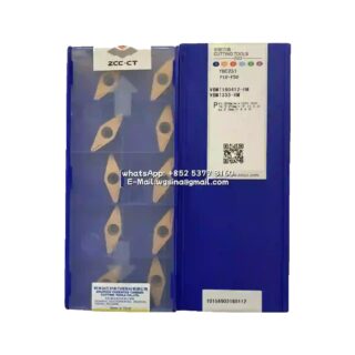 Original ZCC-CT VBMT160412-HM YBC251 Carbide Insert - Diamond 35° | Steel & More (10 PCS)