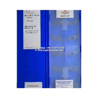 Original ZCC-CT VBMT160408-HM YBD152 Carbide Insert - Diamond 35° | Steel, Cast Iron (10 PCS)